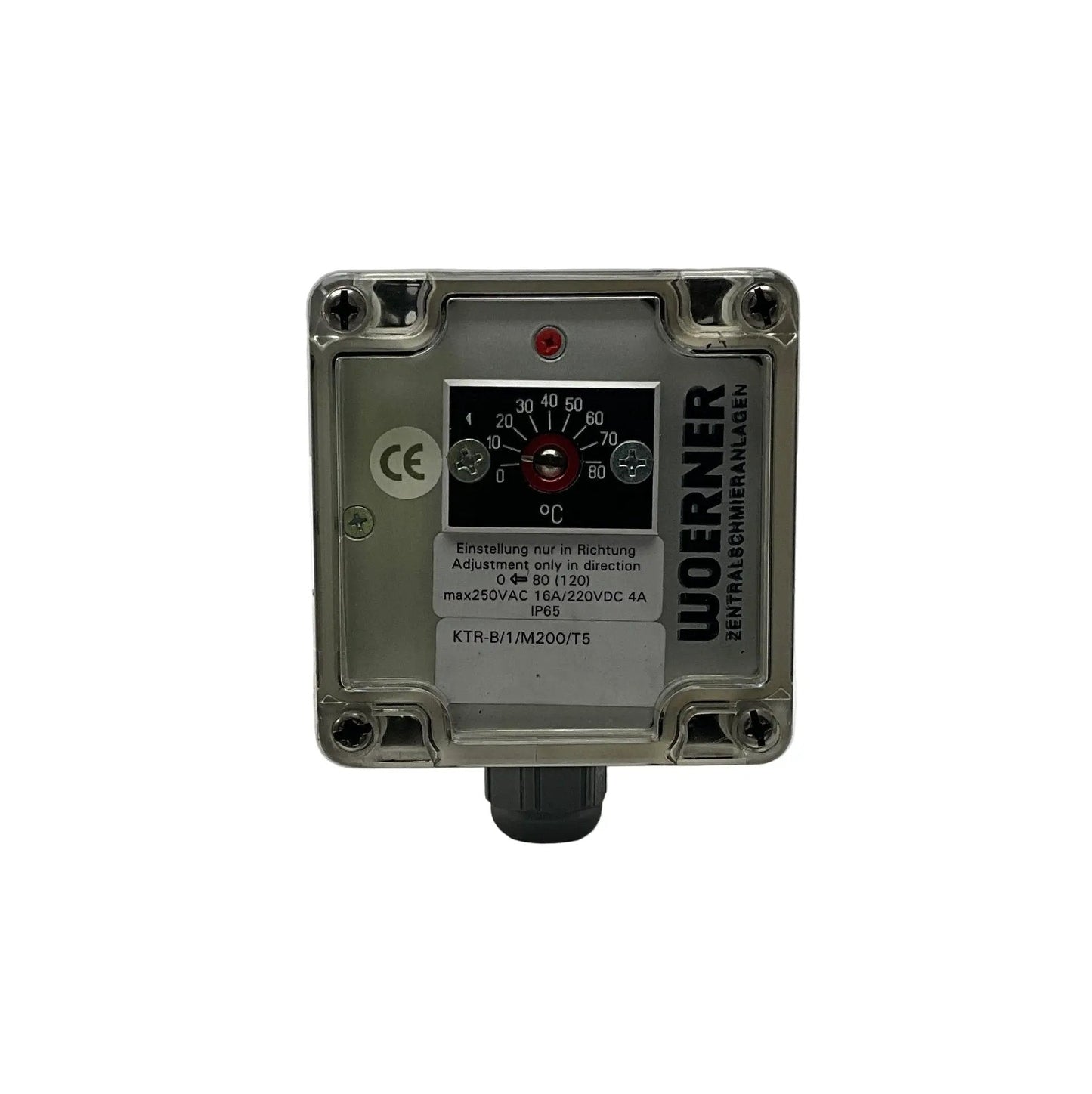 Woerner KTR-B/1/M200/T5 Level and Temperature Switch