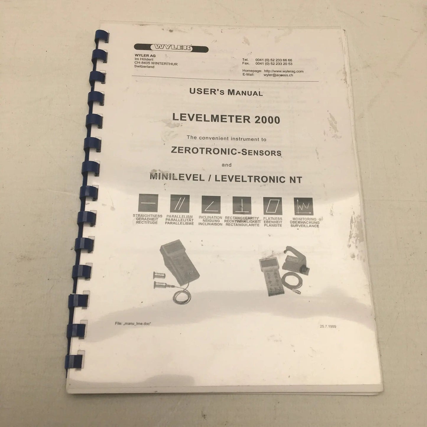 Wyler Levelmeter 2000 Handheld Controller