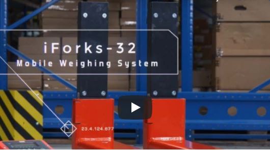 Palletwagen met weegschaal
 - 2500 kg - 1150 mm - RAVAS