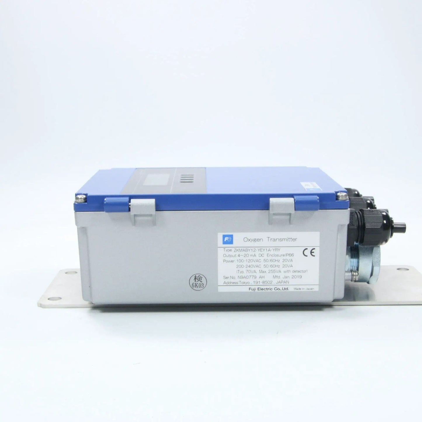 ZKM Oxygen Analyzer ZKMABY12-YEY1A-YRY