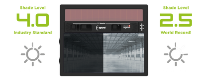 Lashelm Optrel Vegaview 2.5 verseluchkap zonder motorunit