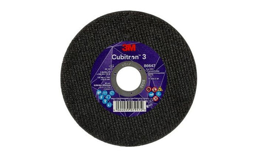 3M Cubitron 3 doorslijpschijf 125 x 2.0 x 22 mm