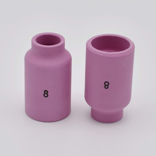 TIG Alumina gascup NR 8 54N14 voor WP 17,18,26  Ø 12.7mm L=42mm