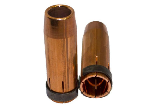 Gasmondstuk  16 mm, standard, L = 75.5 mm