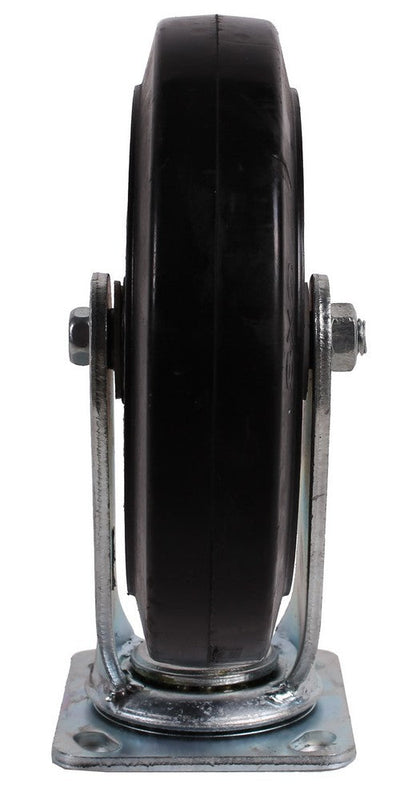 Zwenkwiel 200 x 50mm rubber