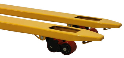 Palletwagen 2500kg dubbel voorwiel 115cm