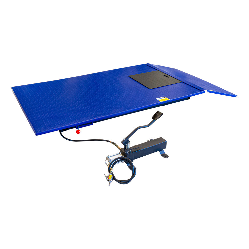 Motorheftafel quad / trike 675kg pneumatisch