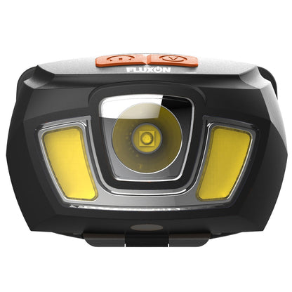 Fluxon hoofdlamp op batterijen
