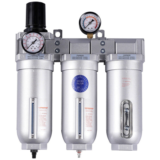 3-Stage lucht filter droger systeem 1/2"