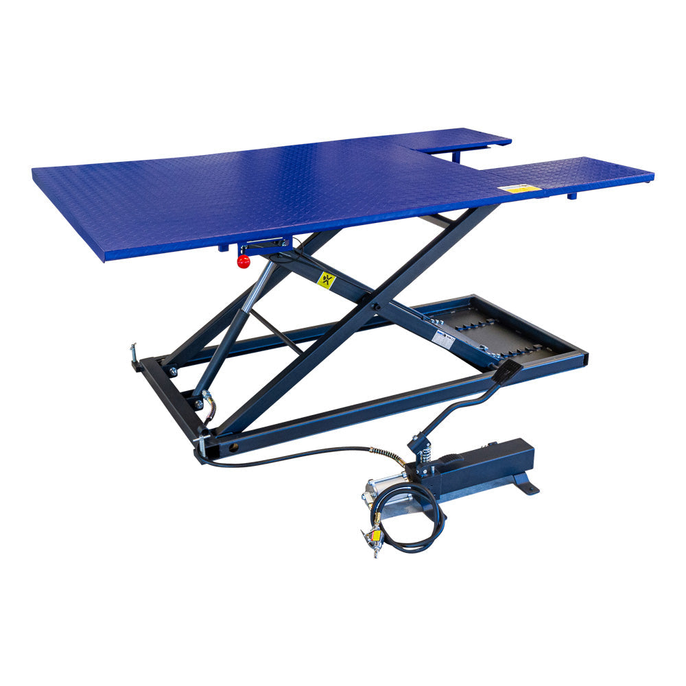 Motorheftafel quad / trike 675kg pneumatisch