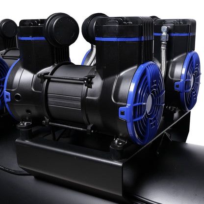Compressor olievrij 6x2pk 280L tank 400V
