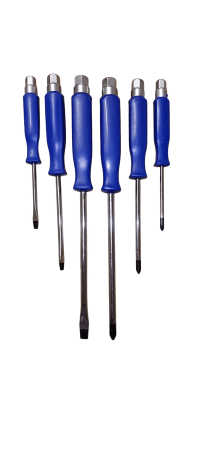 ONDRAGON W-hammer Schroevendraaier Set 6-delig – Platte & Kruiskop
