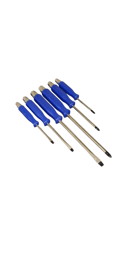 ONDRAGON W-hammer Schroevendraaier Set 6-delig – Platte & Kruiskop