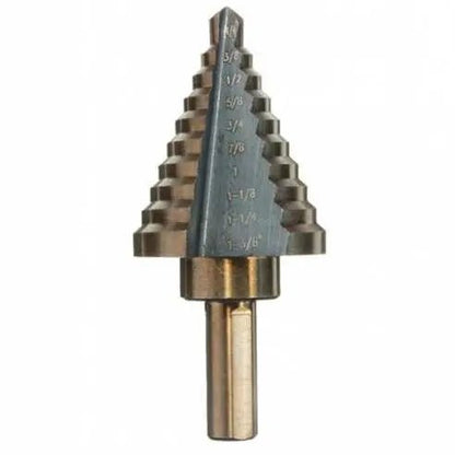 Onex Titanium Coated Stappenboor Set 5-Delig – In Metalen Koffer