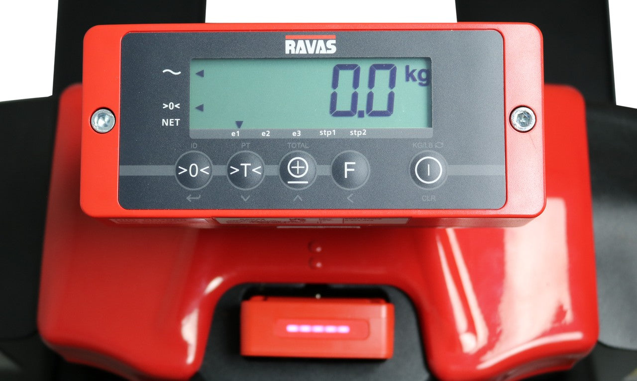 RAVAS Ergo Truck-2 Electrische palletwagen met weegfunctie