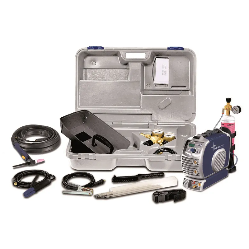 BÖHLER URANOS 1500TLH TIG 230V Lasmachine  | TIG DC HF + MMA | 3,9 kg | Compleet in Koffer