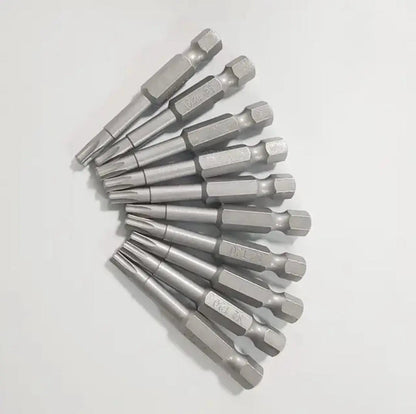 Top-Tools.nl TORX T27 Bits Set – 10-Delig Duurzaam Staal