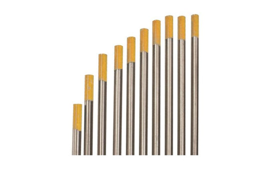 Wolfraam electrode goud(gold) 175mm Ø 2,4mm WL15